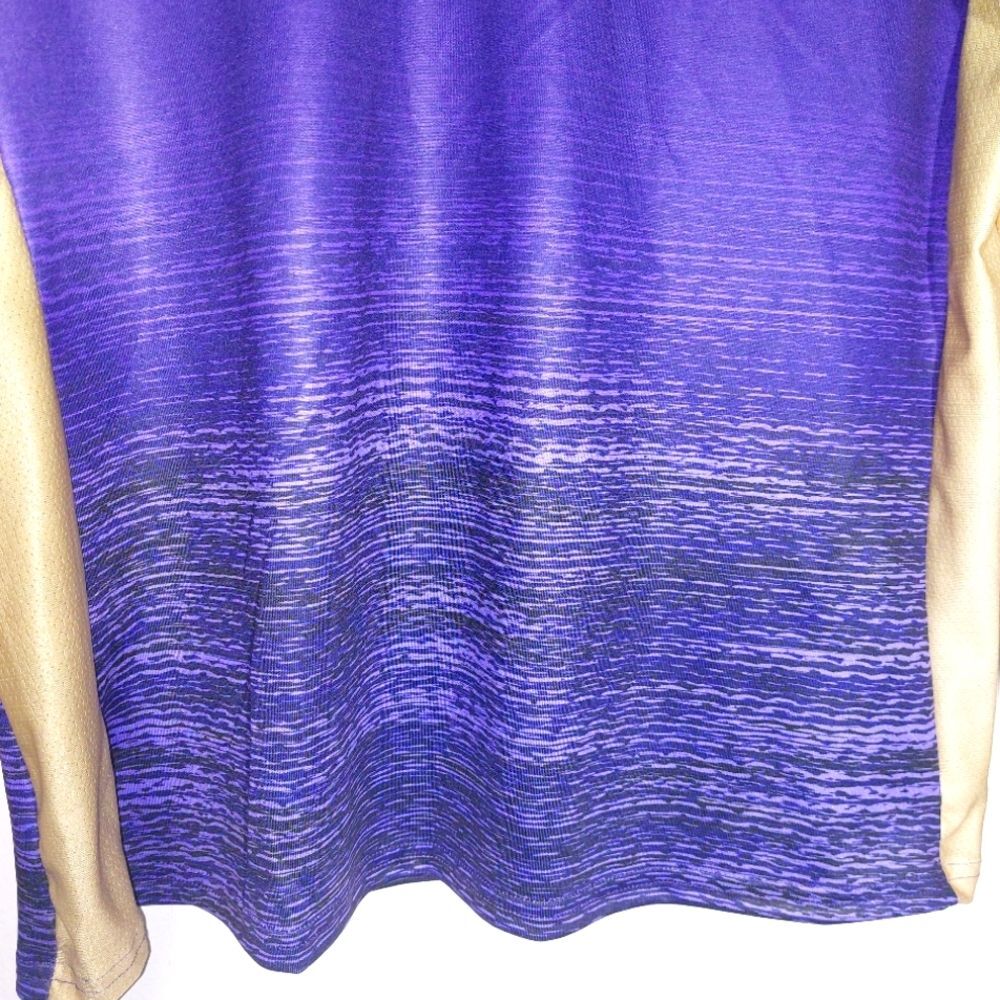 NWT Adidas Washington Huskies Training Shirt Women Medium Purple Sample - Picture 8 of 12